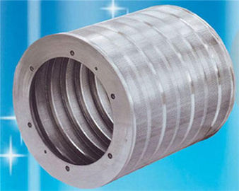 High Precision Paper Making Screening Purification Equipment Screen Basket SS For Pressure Screen