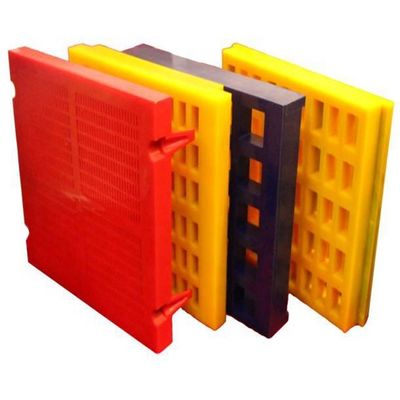 High Tensile Strength Wear Resistant Polyurethane Dewatering Screen Panel with 0.125mm Aperture for Sand Dewatering