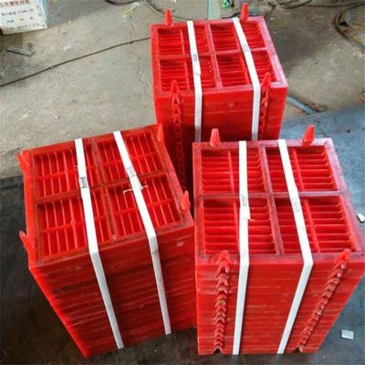 WS 85 Modular Polyurethane Screen Panel 305x305mm 0.075mm Seam Wear-Resistant for Coal Mine Dewatering