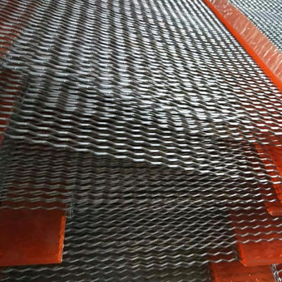 Self cleaning polyurethane and steel wire screen with corrosion resistance, high durability, and self-cleaning effect for mining and quarry