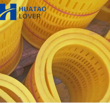 Abrasion Resistant Polyurethane Flip Flow Screen with Highly Resilient Material and Customizable Aperture