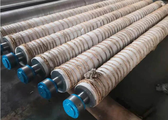 Petit pain de sein de machine de papier de petit pain d'entraînement de fil et petit pain de guide pour le Fourdrinier