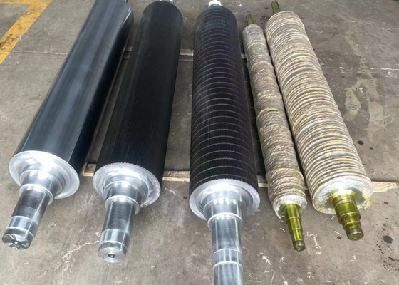 Rouleau ondulé de carbure de tungstène pour la ligne de carton ondulé