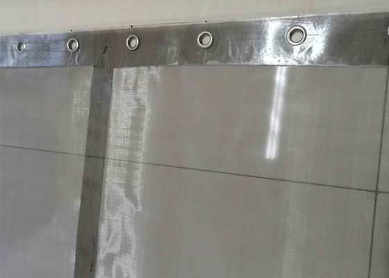 Grille en acier inoxydable à armure toile unie de 0,1 mm d'ouverture, résistante à la corrosion, pour applications de carrière et minières