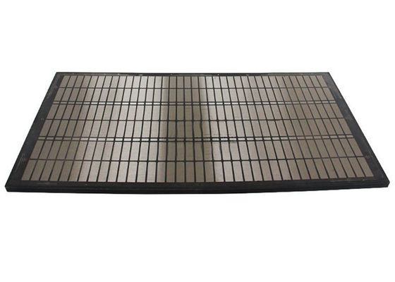 Cran de criblage composite haute fréquence avec toile métallique en acier inoxydable et dimensions personnalisées