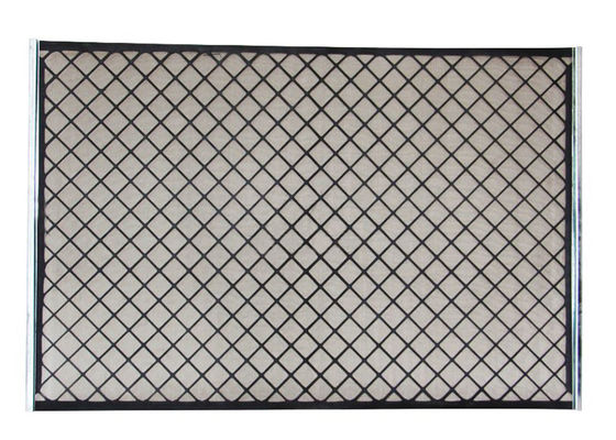 Tamis de criblage composite à haute fréquence avec écran souple, dimensions personnalisées et plage de maille 8-250 pour le forage