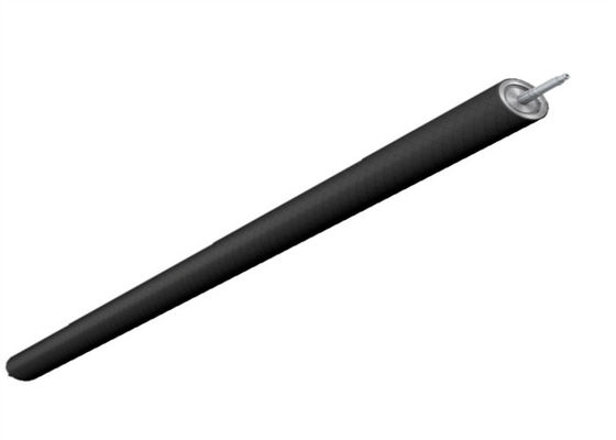 Durée de vie légère Rouleau de contact en fibre de carbone pour l'enroulement du film