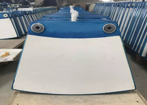 Filtre à disque céramique à oxyde d'aluminium pour déshydratation des concentrés de cuivre