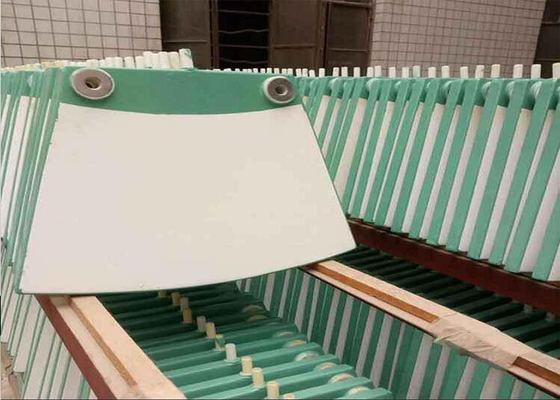 Plaque filtrante en céramique de haute précision de 3 m2 pour le déshydratage des résidus miniers