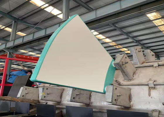 6M2 Plaque de filtre céramique poreuse pour déshydratation de l'industrie minière
