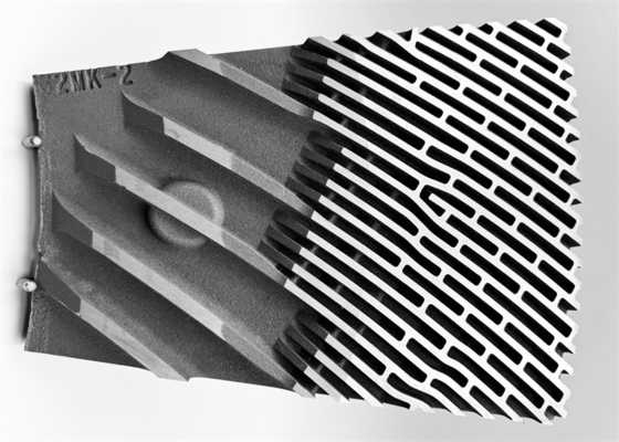 Stateur et rotor de raffinage à 4-8 trous