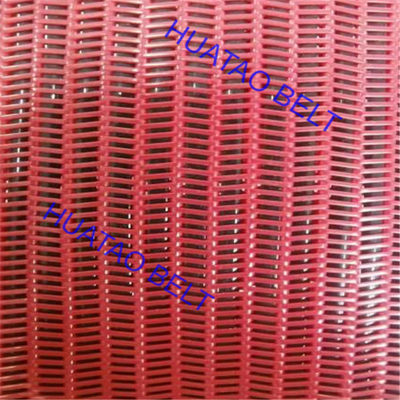 Cinture de chauffage en polyester de couleur rouge pour la production de MDF