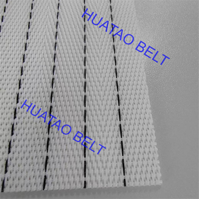 Ceinture de préchauffage à vapeur en polyester de couleur blanche pour la fabrication de panneaux en bois