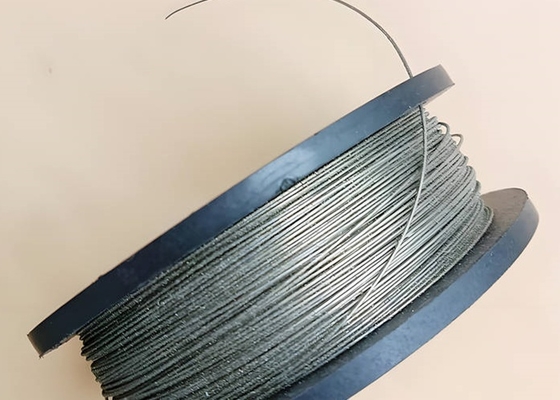 Fil diamanté ultrafin de précision pour la découpe de plaquettes de silicium PV à semi-conducteurs