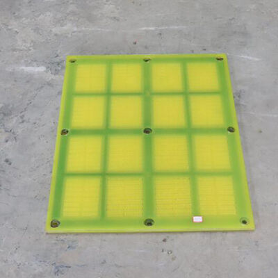 Panneau d'écran en polyuréthane à haute résistance à l'usure avec technologie anti-colmatage et tailles d'ouverture personnalisables