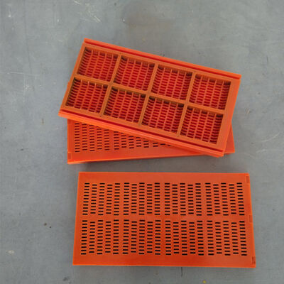 Panneau d'écran en polyuréthane haute résistance à l'usure avec configurations d'ouverture personnalisables et technologie anti-adhérence pour les écrans de déshydratation des shakers