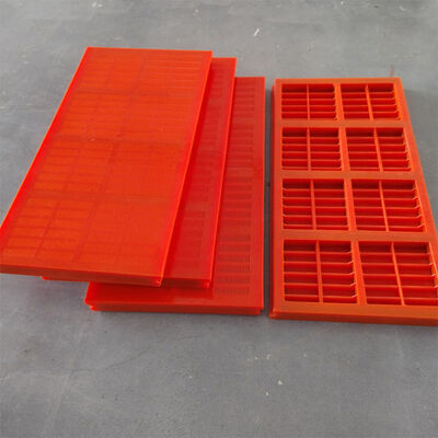 WS85 PU Tension Screen Mesh Résistant à la Corrosion et à l'Huile pour le Déshydratage Minier