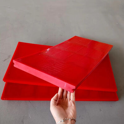 WS 85 Polyuréthane Tamis Vibrant 305x610mm Résistant aux Acides avec Maille de 0.1mm pour l'Assèchement en Mine d'Or