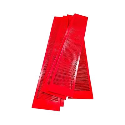 Tamis en polyuréthane pour criblage de minerai avec ouverture de 8 mm et largeur de 300 mm pour un traitement efficace du minerai humide