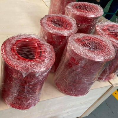 Panneau d'écran à rabat en PU résistant à la corrosion et à l'abrasion avec des trous de 10 mm pour l'industrie de la métallurgie