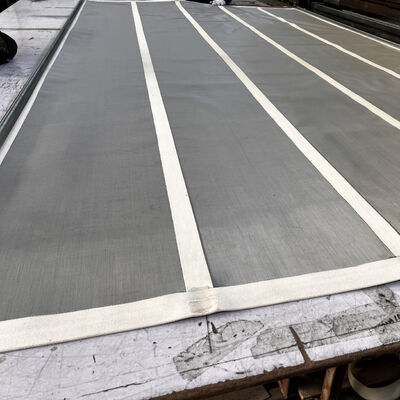 Écran personnalisable Mesh Mat For Vibrating d'acier inoxydable de perforation rectangulaire