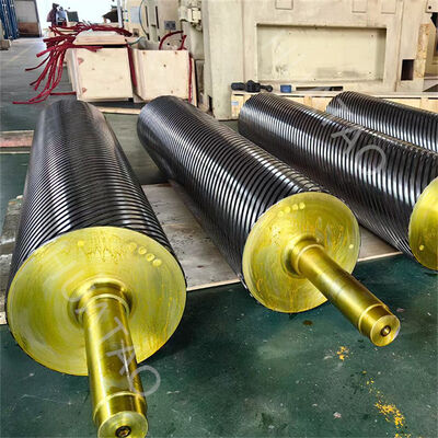 Rouleau de contact en acier pour ponçage de panneaux MDF / HDF / OSB / panneaux de particules / contreplaqué