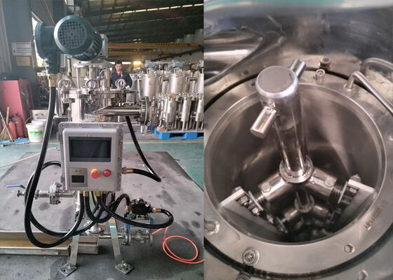 Filtre autonettoyant industriel pour solutions de traitement cosmétique