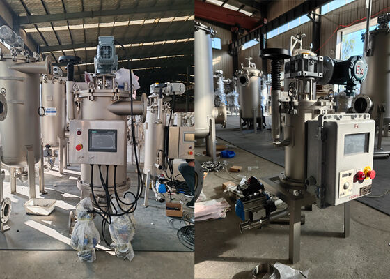 Boîtier de filtre autonettoyant automatique pour la filtration industrielle