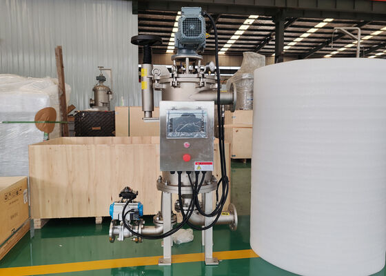 Boîtier de filtres autonettoyant en acier inoxydable - Grattoir rotatif