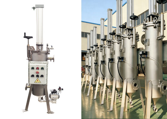 Filtre grattoir autonettoyant automatique industriel pour produits pétrochimiques