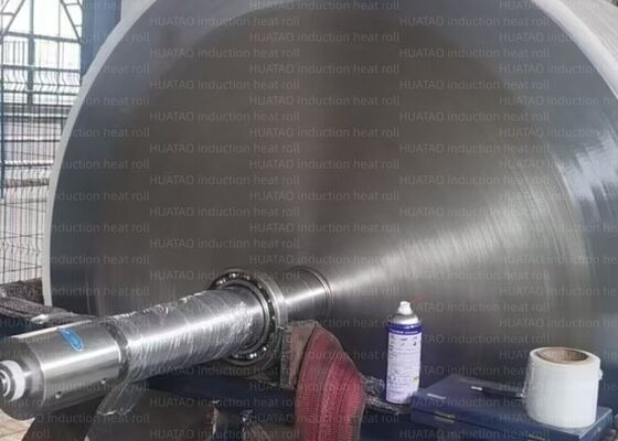 Vitesse linéaire max 1000mmin max 1000mmin rouleau calandrier électromagnétique à induction de chauffage rouleau dimension:1000 à 1500mm avec L1000 à 3000mm