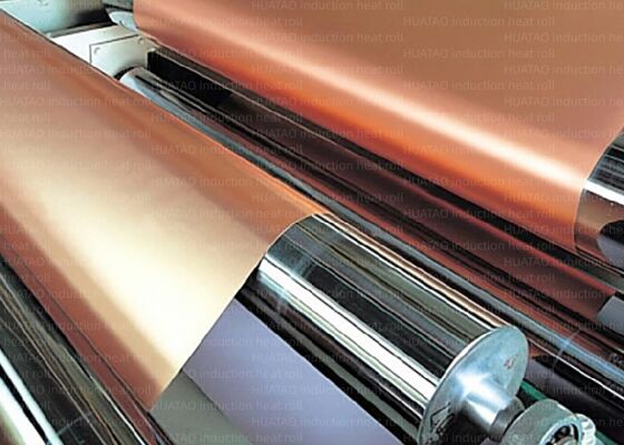 Rouleau de calandre Ultra-précision, finition miroir, chromage dur, vitesse linéaire de 0.003 à 0.005mm, 50 mm maximum