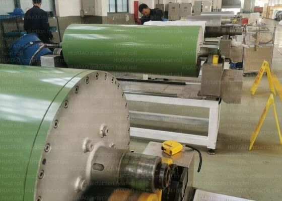 Vitesse linéaire Max 50mmin Chrome dur Rouleau de calandre Ultra précision Pression linéaire Max 1000kNm