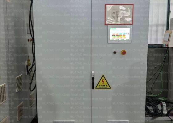 Pression linéaire 200 à 300 psi Rouleau de gaufrage pour chromage dur Rouleau de chauffage par induction Placage au chrome dur Vitesse linéaire maximale 150 mm