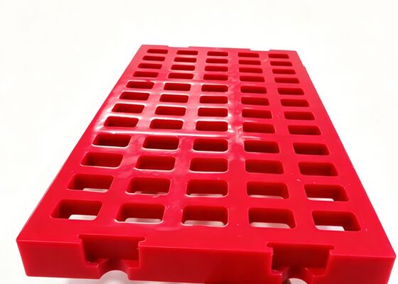 Écran à débit inversé de polyuréthane MDI à haute performance pour les usines de préparation du charbon