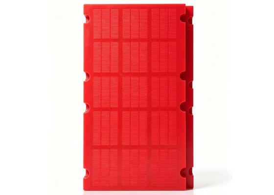 Maillage à tamis en PU modulaire avec fixations à coin pour systèmes de pont polyvalents