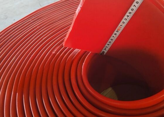 Système résistant à l'usure de joint de convoyeur de charbon de petit pain de bordage de bande transporteuse de polyuréthane