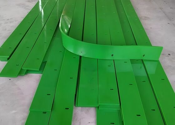 Conveyor PU étriquette 10 mm épaisseur matériau en vrac Conveyor contenant la poussière