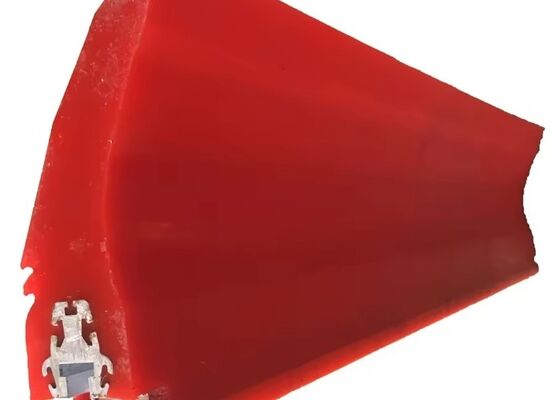 Lame primaire de polyuréthane de grattoir de bande transporteuse pour la ligne de convoyeur de traitement de charbon