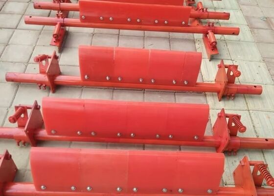 Convoyeur de manutention de marchandises en vrac Grattoir PU