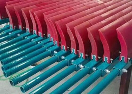 Blade de l'équipement de nettoyage de polyuréthane à bande transporteuse
