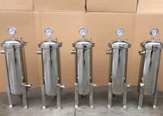 1-45M3 /H boîtiers de filtre à sac unique pour une filtration efficace