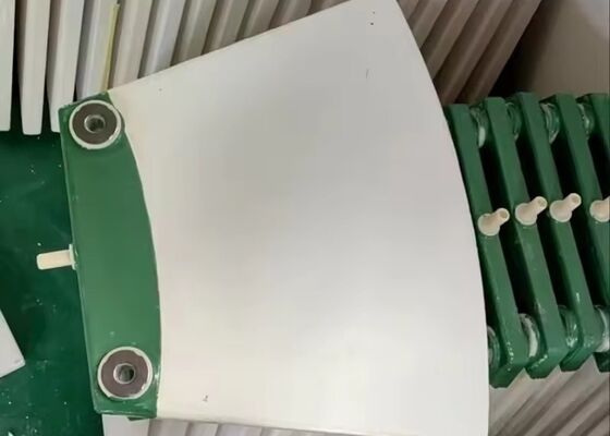 Résistance à hautes températures en céramique de carbure de silicium de plat filtrant filtration de 1800 degrés