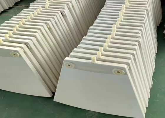 Plaque de filtre en céramique à haute porosité à grande capacité