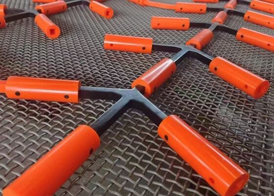 Rôles de débouchage au polyuréthane OEM pour les applications minières