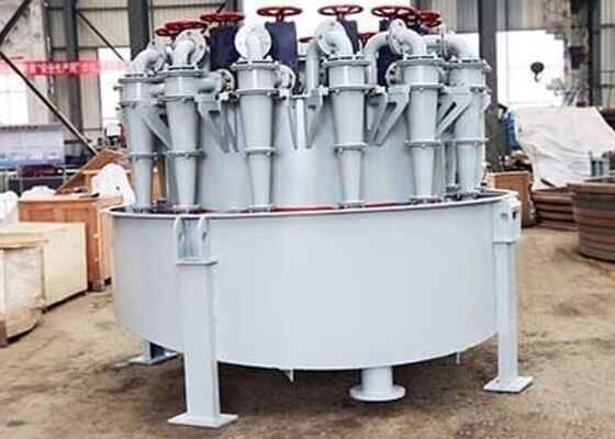 Separateur hydrocyclonique industriel pour l'exploitation minière Cyclone PU de haute capacité pour le traitement du minerai de cuivre