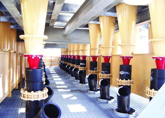 Hydrocyclone multifonctionnel pour le système Fgd et l'application de séparation dans les mines de cuivre