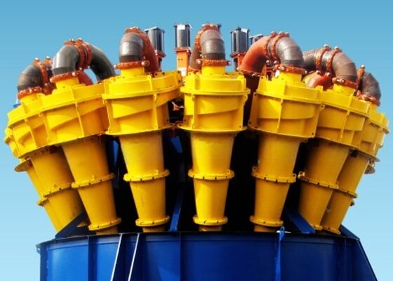 Hydrocyclone en plastique de qualité alimentaire avec revêtement en PU résistant à l'usure pour une séparation centrifuge efficace dans l'exploitation minière