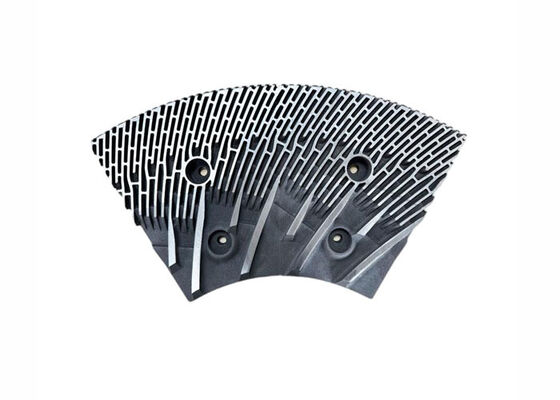 Segments de raffineur d'épaisseur de 30 mm avec dureté 63HRC pour défibrateur de raffineur MDF/HDF