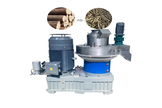 Presses à briquettes hydrauliques de 22 kW 250 à 350 kg/h pour les écorces de riz